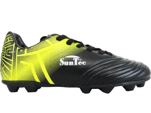 Sun Tec Black/Green Soccer Boots