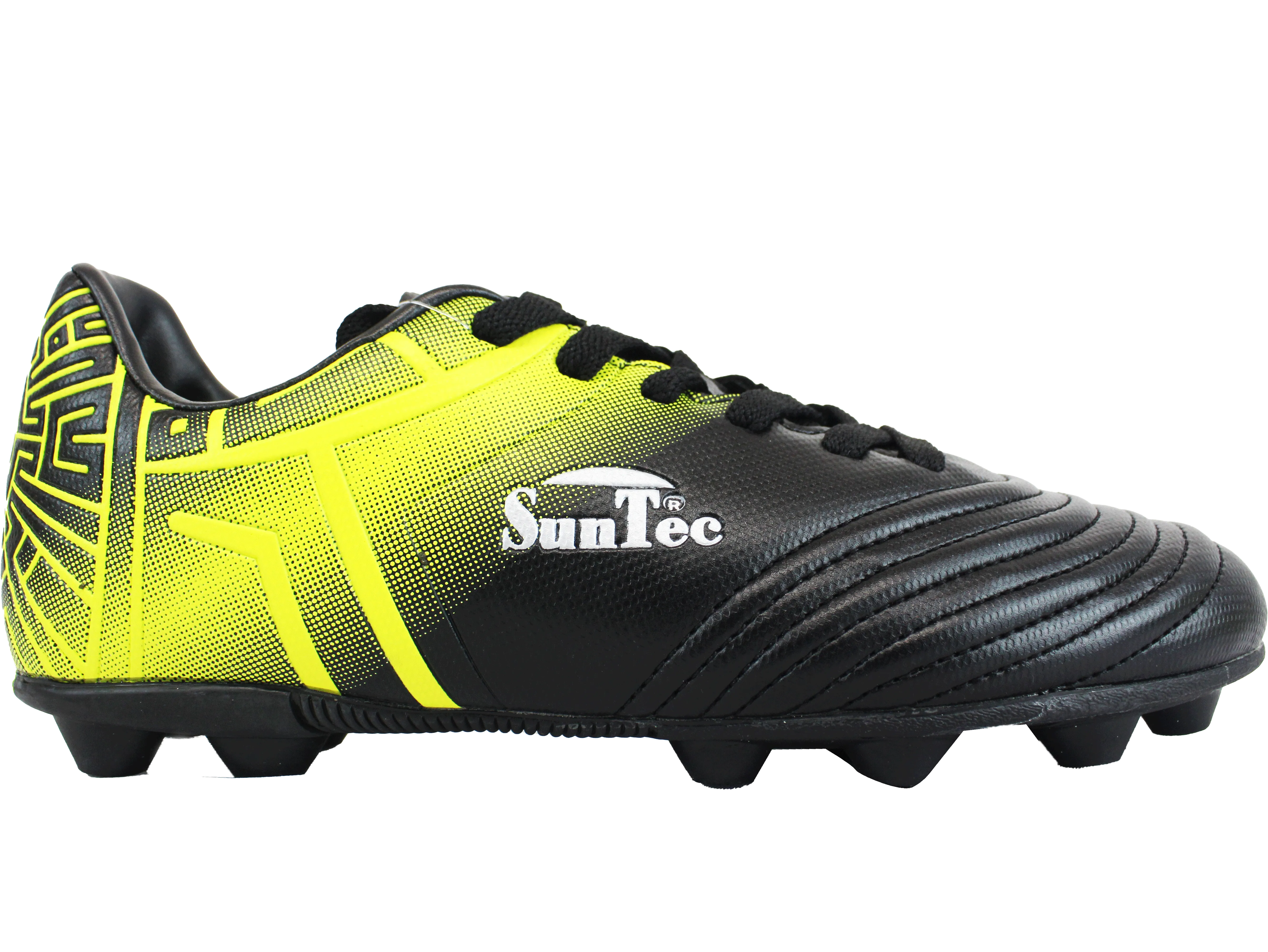 Sun Tec Black/Green Soccer Boots