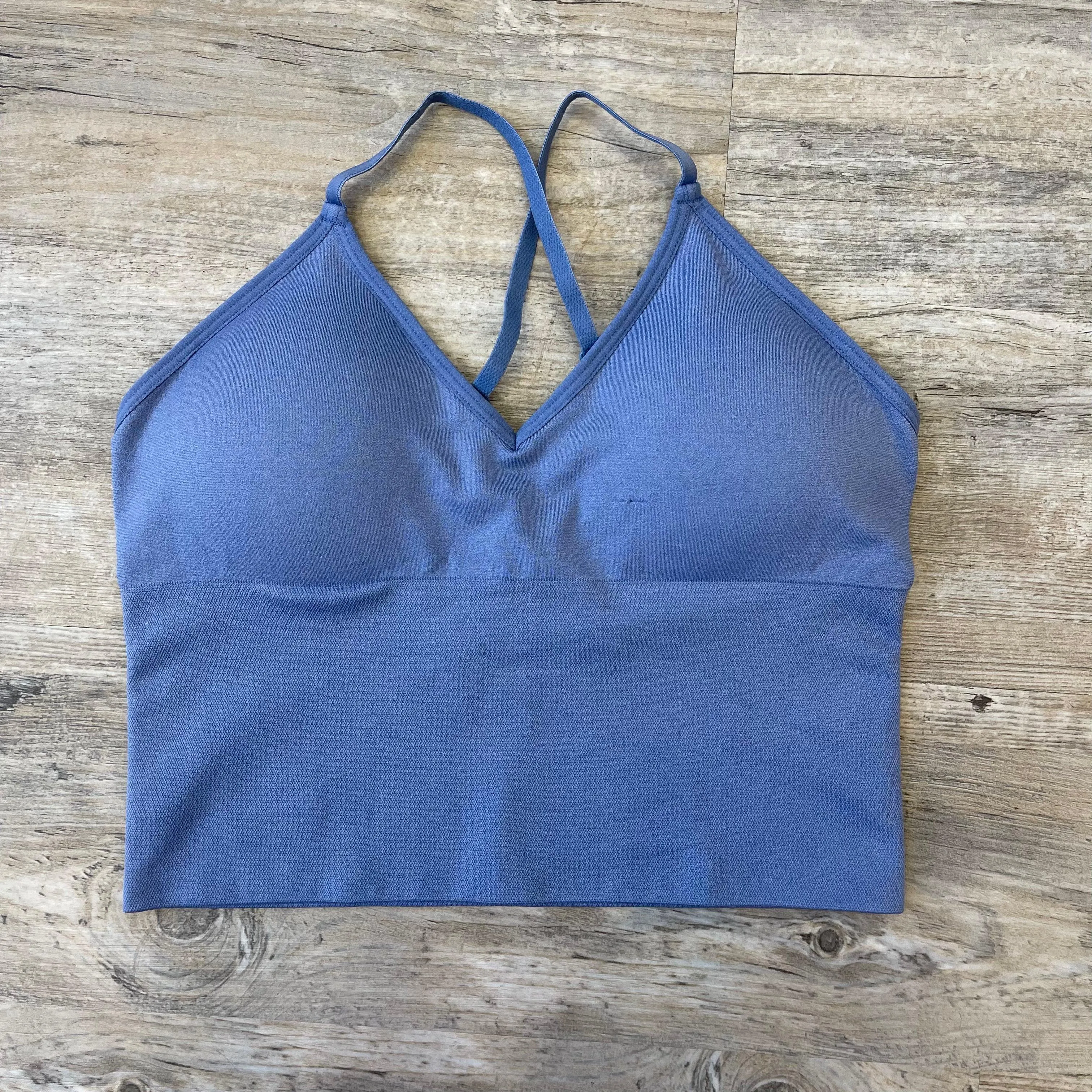 The "Seamless" Cross Back Crop Bralette