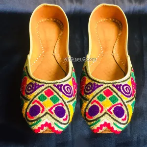 Traditional Handmade Multicolor Wedding khussa