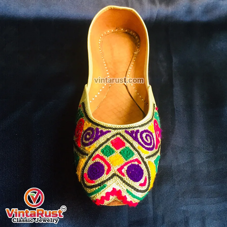 Traditional Handmade Multicolor Wedding khussa