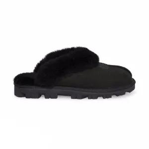 UGG Coquette Black Slippers