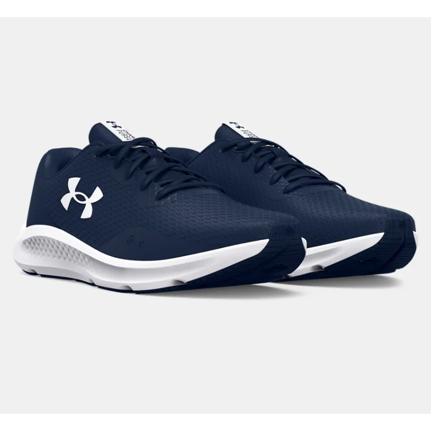 Under Armour Mens Trainer UA Charged Pursuit 3 Academy/White