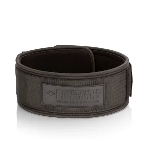 Utility 4" Nylon Training Belt - Immortal Black