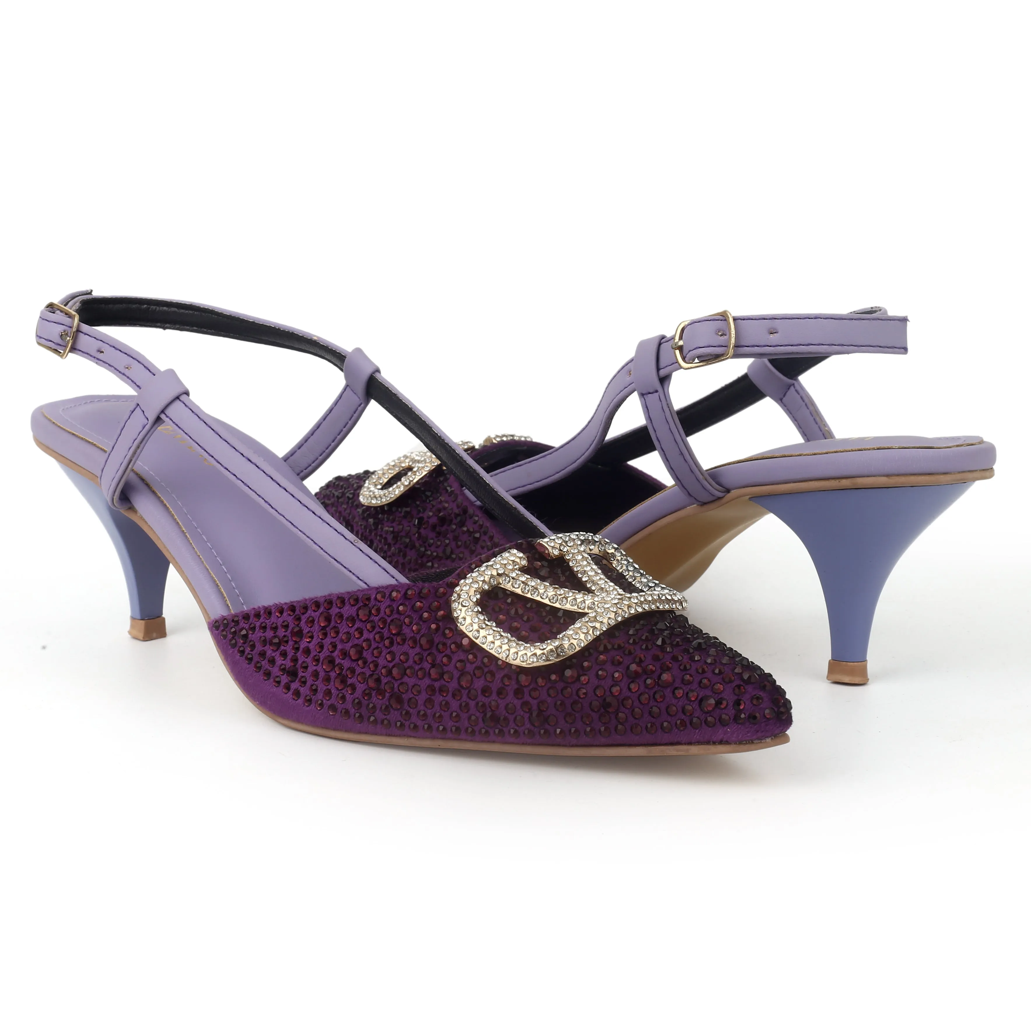 VALENTINO heel purple