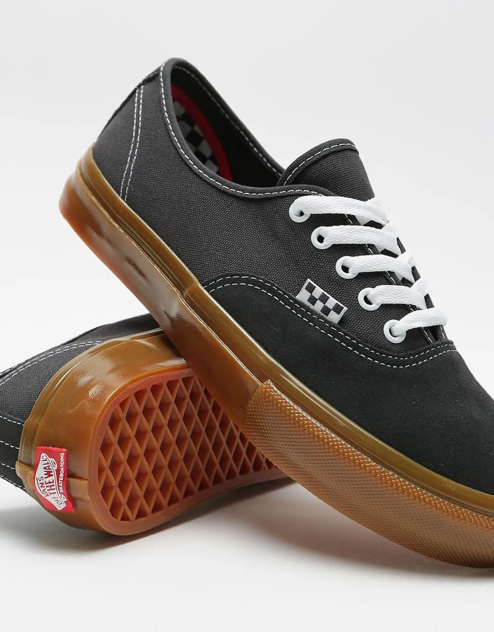 Vans Skate Authentic Shoes - Raven/Gum