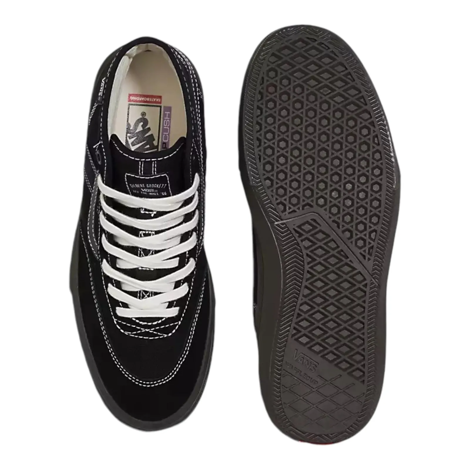 Vans Skate Crockett High Black/Chocolate