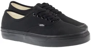 Vans Trainers Womens Authentic Black