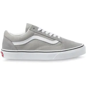 Vans Unisex Old Skool Light Gray Shoes - Drizzle / True White