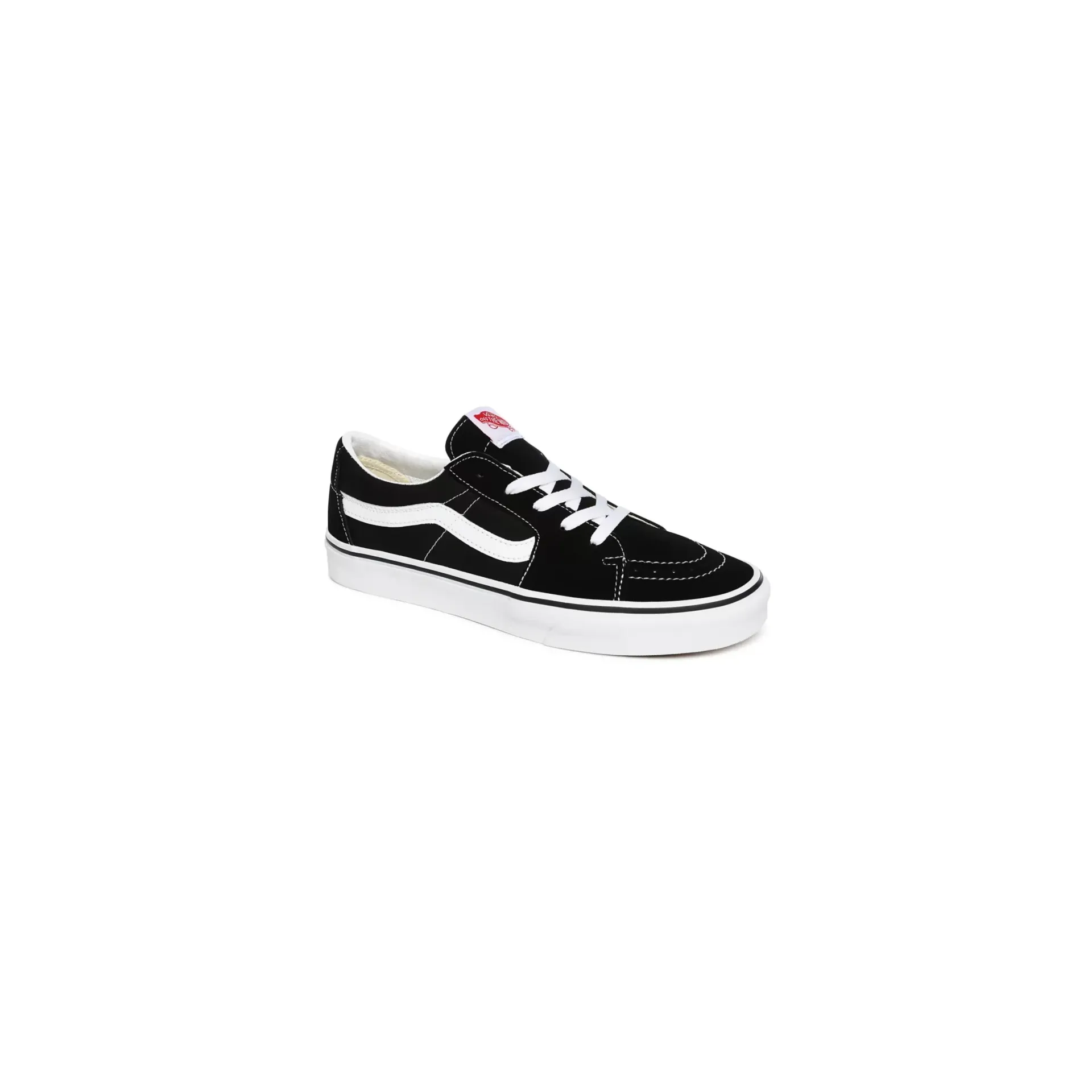 Vans Unisex Sk8 Low Shoes - Black / True White