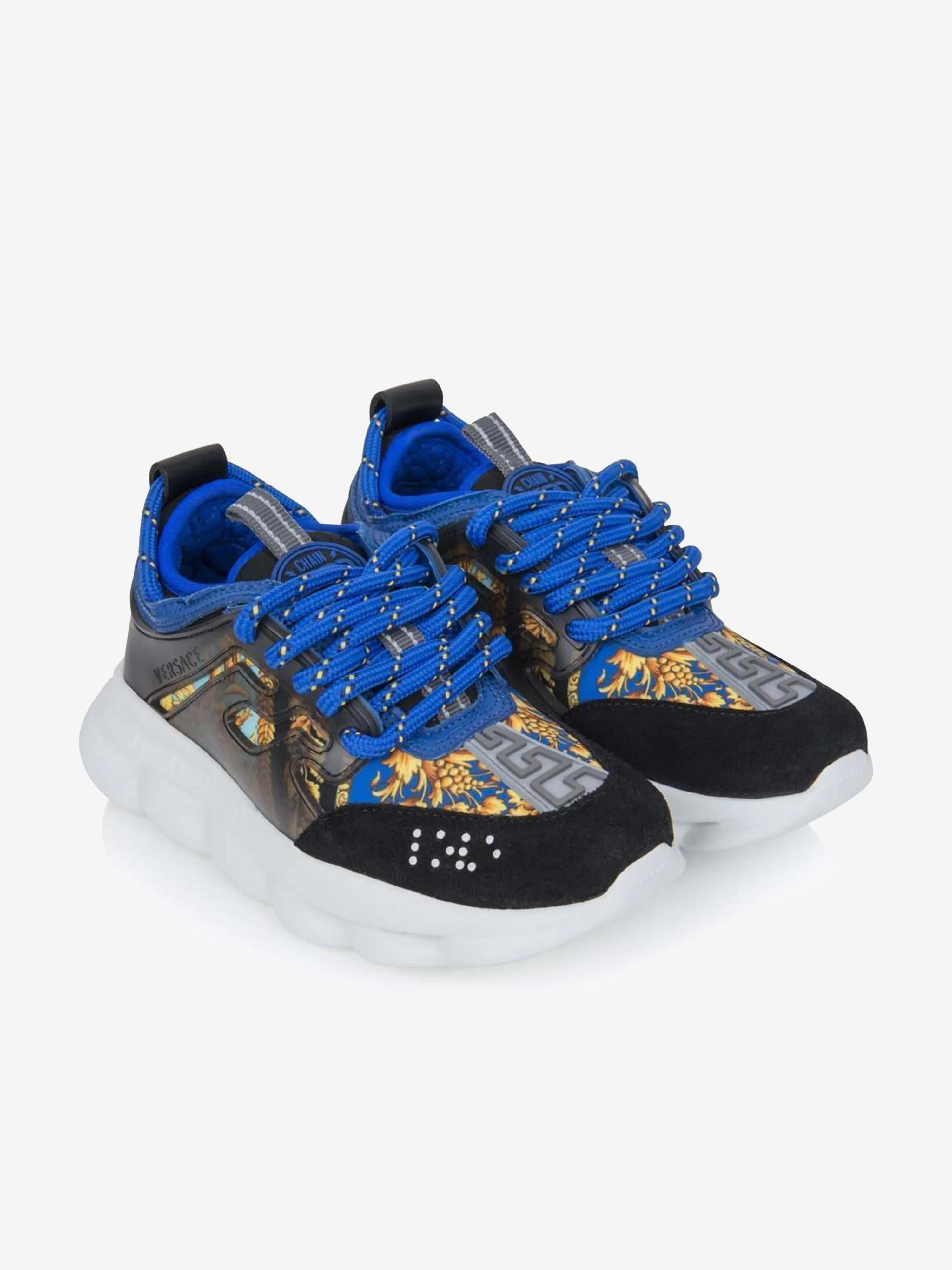 Versace Boys Chain Reaction Trainers