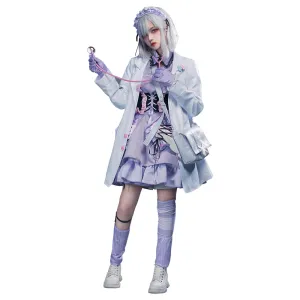 Virtual YouTuber Sukoya Kana Doctor Outfit Cosplay Costume