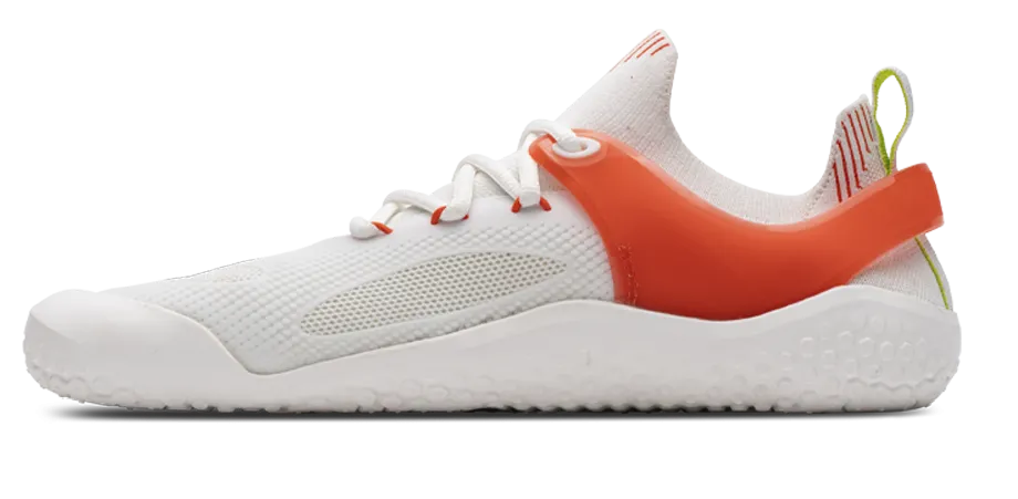 Vivobarefoot Men's Motus Strength White Scarlett Ibis