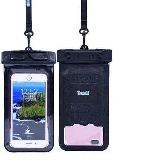 Waterproof bag professional quality beach diving universal mobile phone waterproof bag