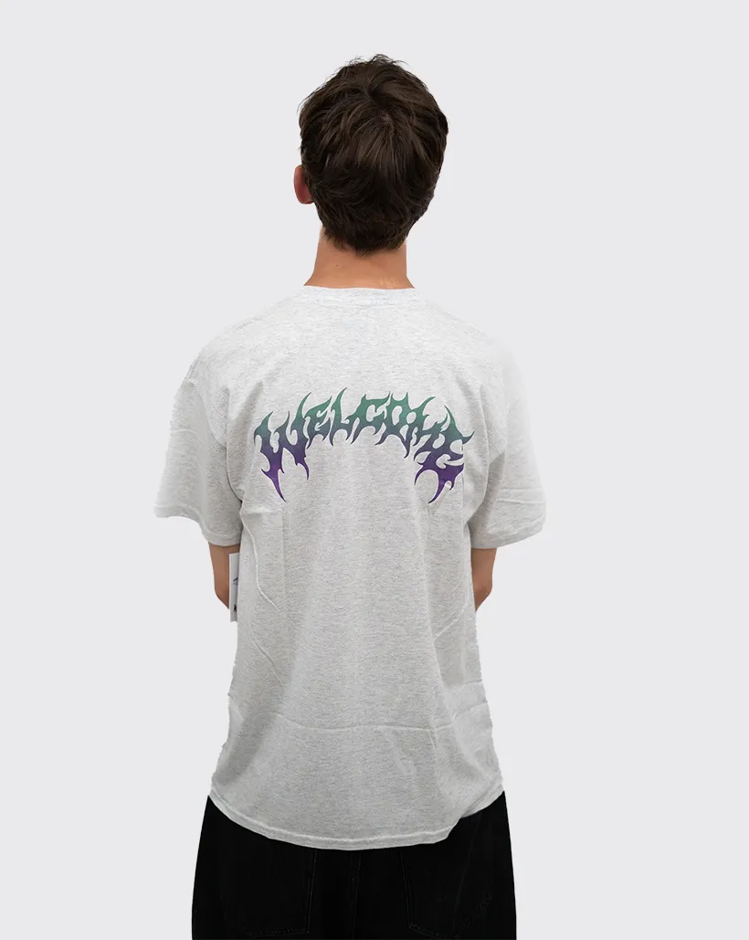 Welcome Gradient Barb Shirt - Heather