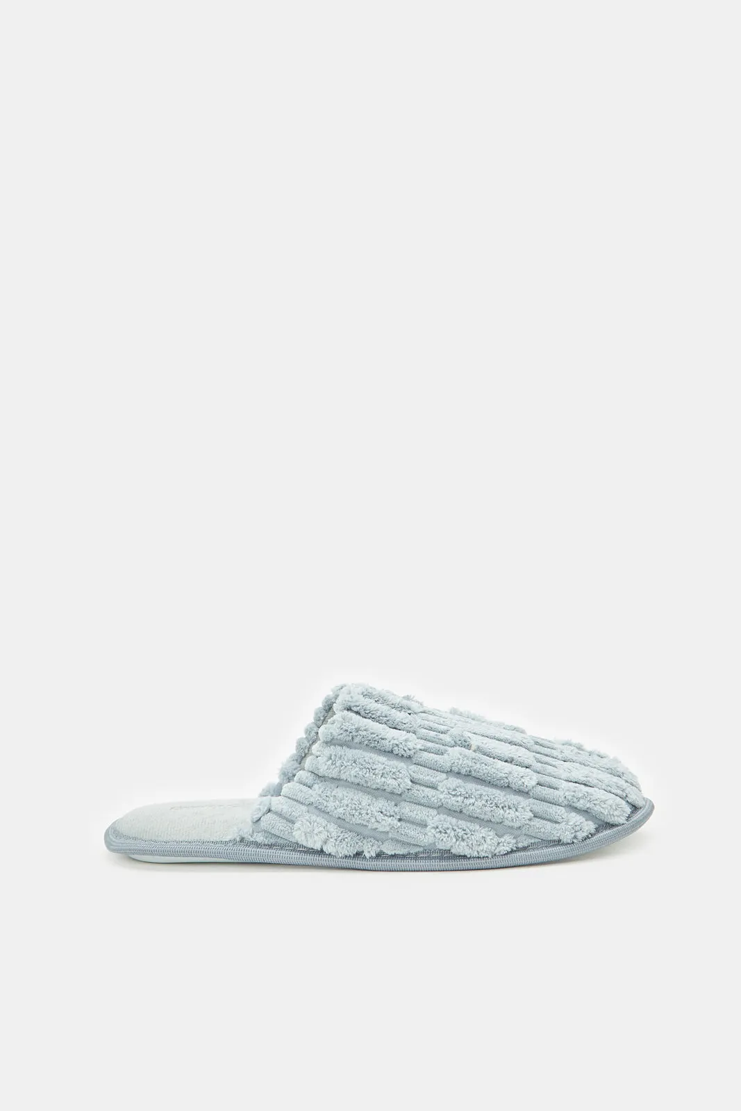 Women Grey Closed Toe Slipper