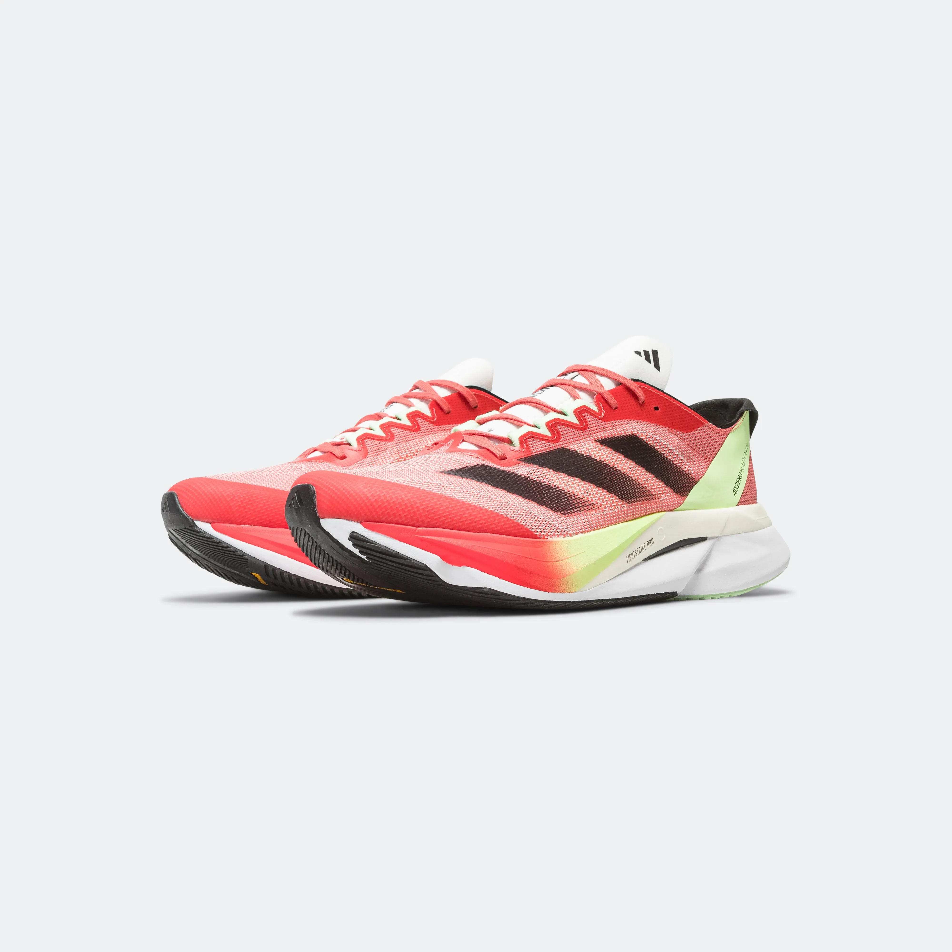 Womens Adizero Boston 12 - Preloved Scarlet/Aurora Metallic-Solar Red