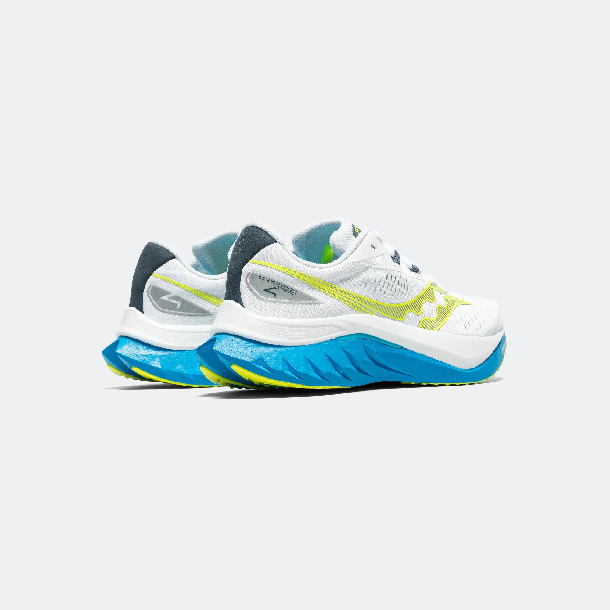 Womens Endorphin Speed 4 - White/Viziblue