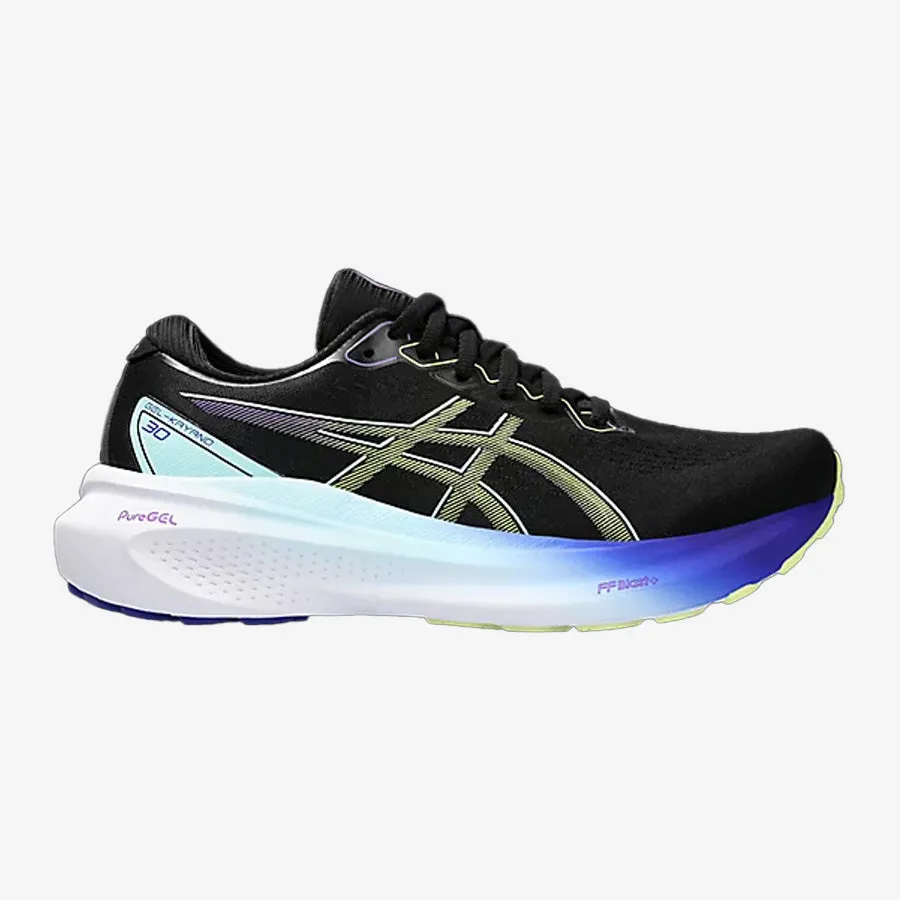 Women's Gel-Kayano 30 (Black/Glow Yellow)