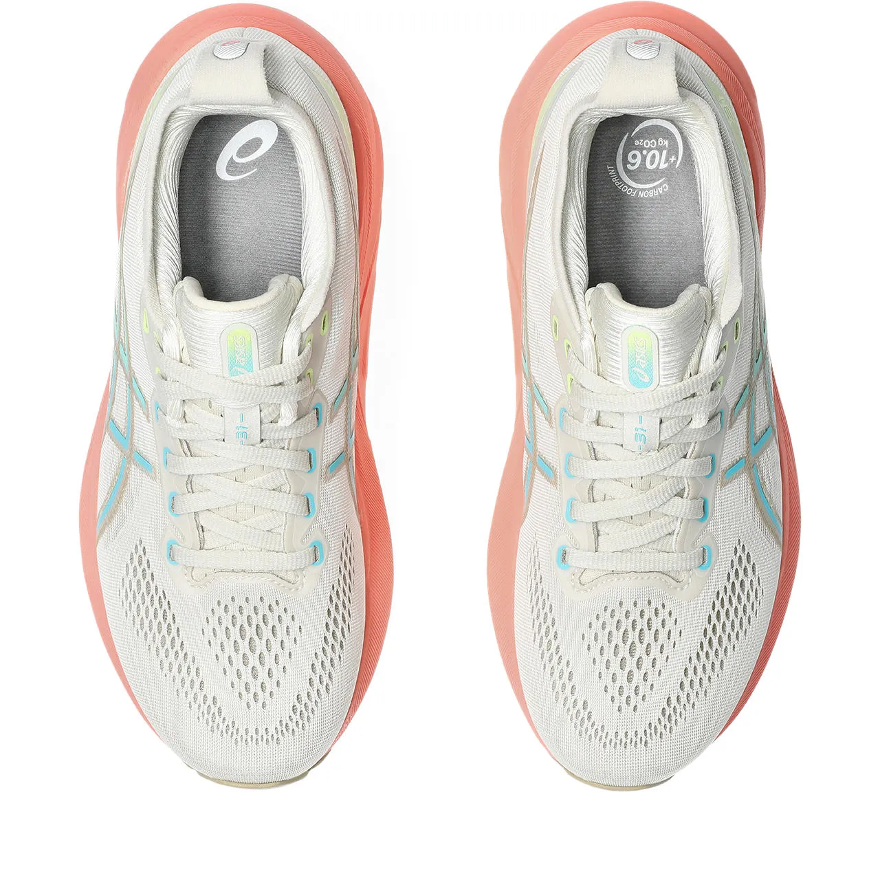 WOMEN'S KAYANO 31 - B - 200 BIRCH/ENERGY AQUA