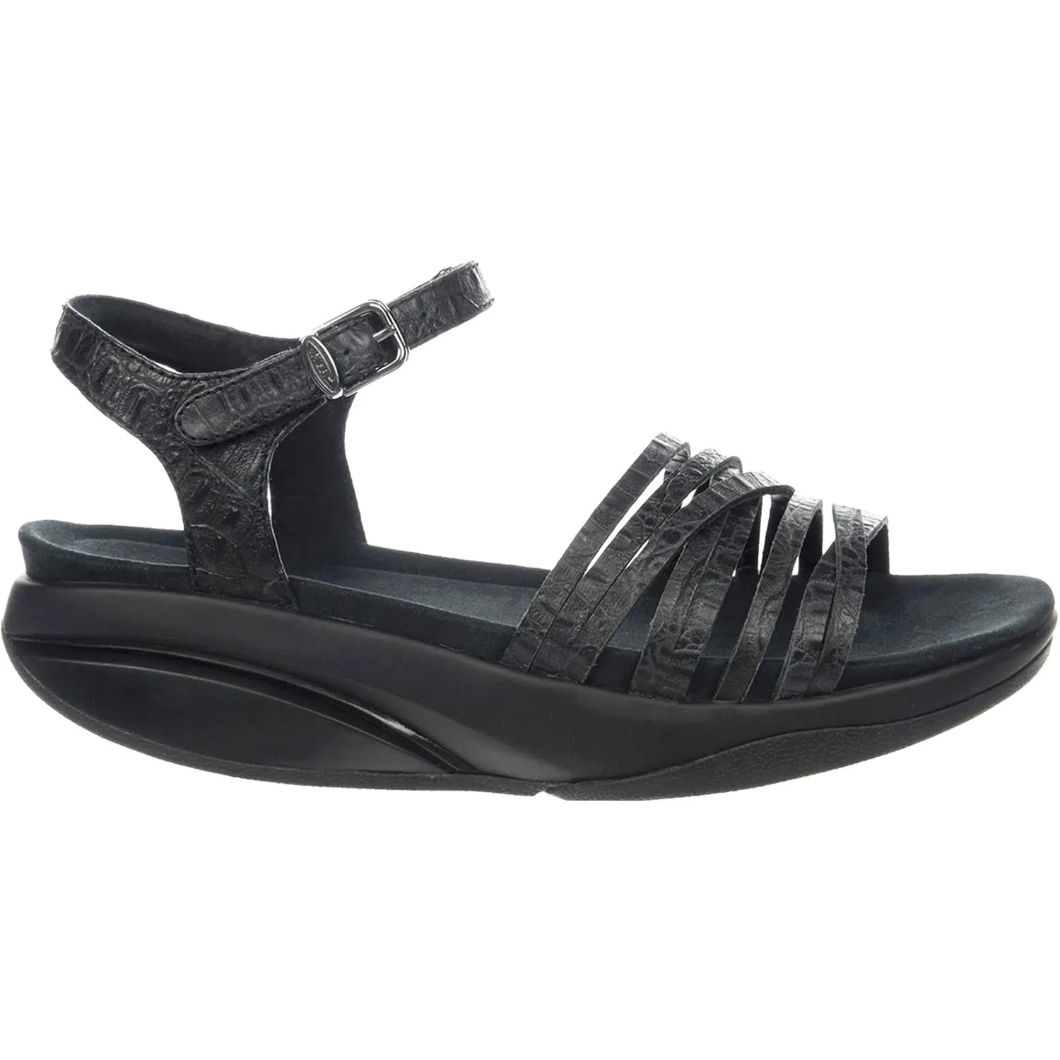 Women's MBT Kaweria 6 Black Nappa Leather