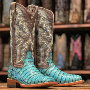 Women's Tanner Mark Caiman Belly Print Boot