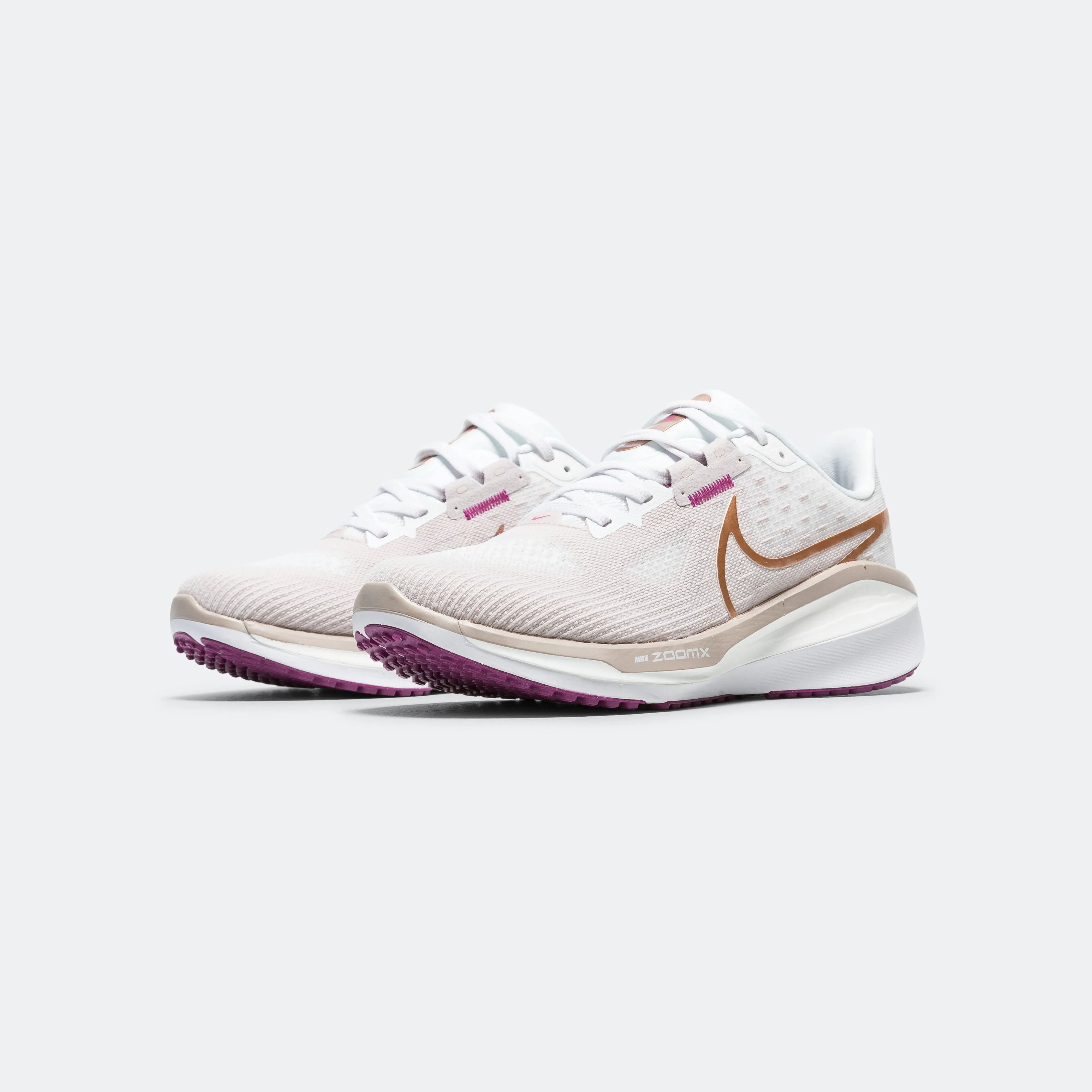 Womens Vomero 17 - Platinum Violet/Meallic Red Bronze