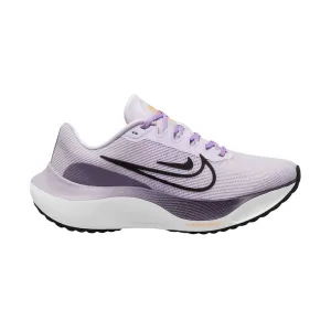 Women's Zoom Fly 5 Running Shoes - Barely Grape/Black/Canyon Purple - Regular (B)